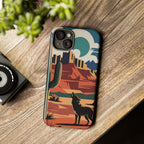 Mountain and Wolf -Phone Case