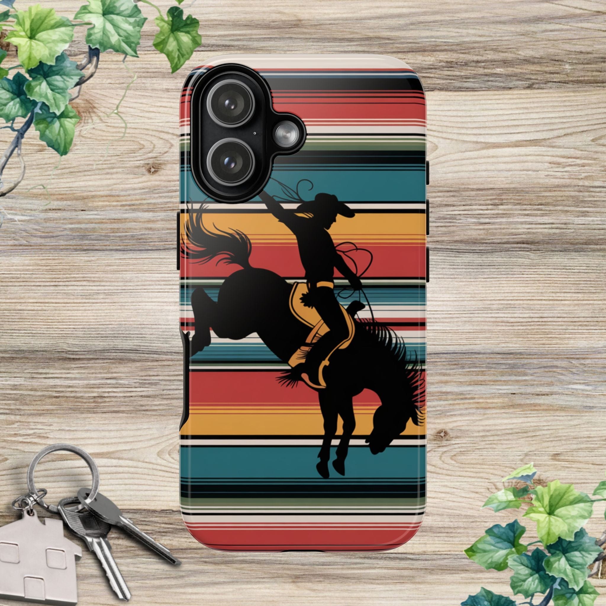 Western Rodeo Phone Case - Tough Cases with Cowboy Design