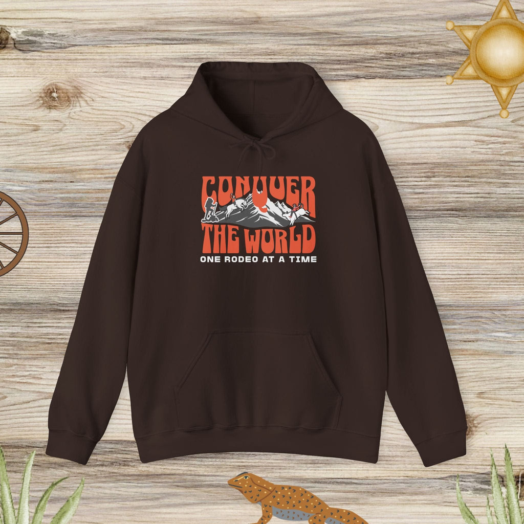 Unisex Hoodie -Conquer the World
