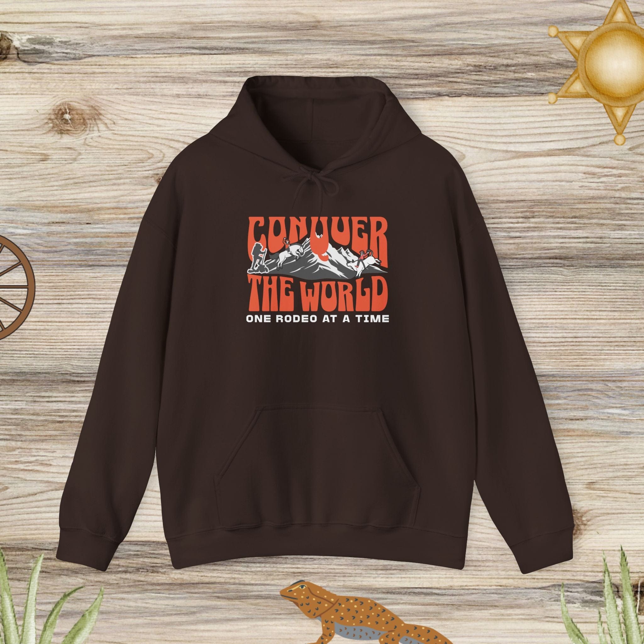 Unisex Hoodie -Conquer the World