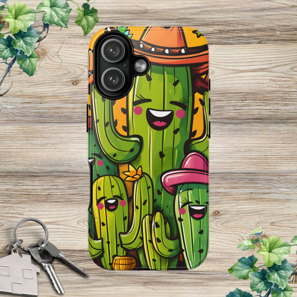 Happy Cactus Crew Phone Case