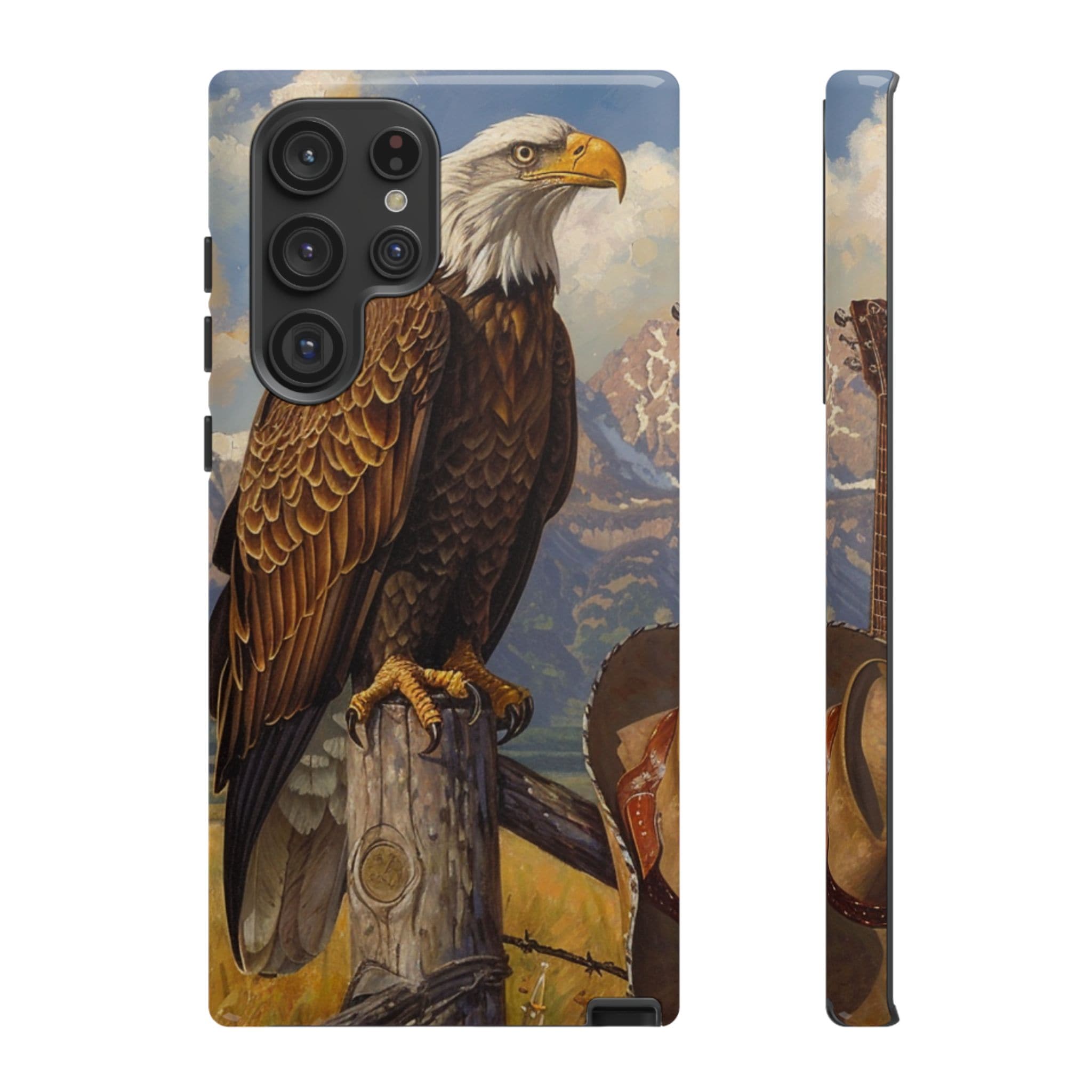 Vintage Bald Eagle Patriotic Phone Case