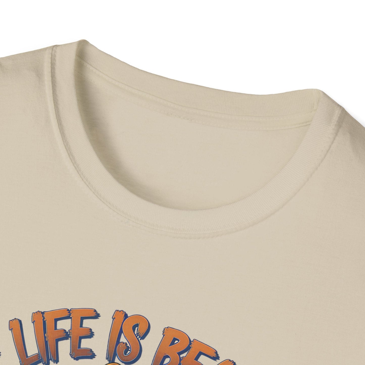 Softstyle Unisex T-Shirt: Smile Life is Beautiful