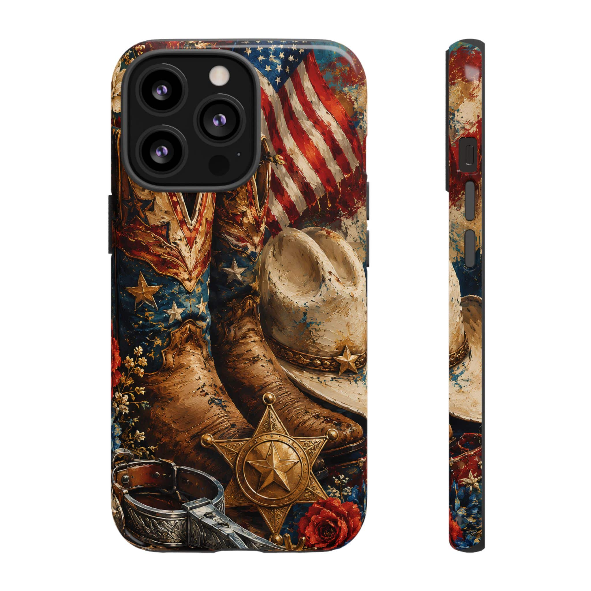 Patriotic Cowgirl Phone Case