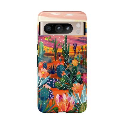 Colorful Cactus Phone Case