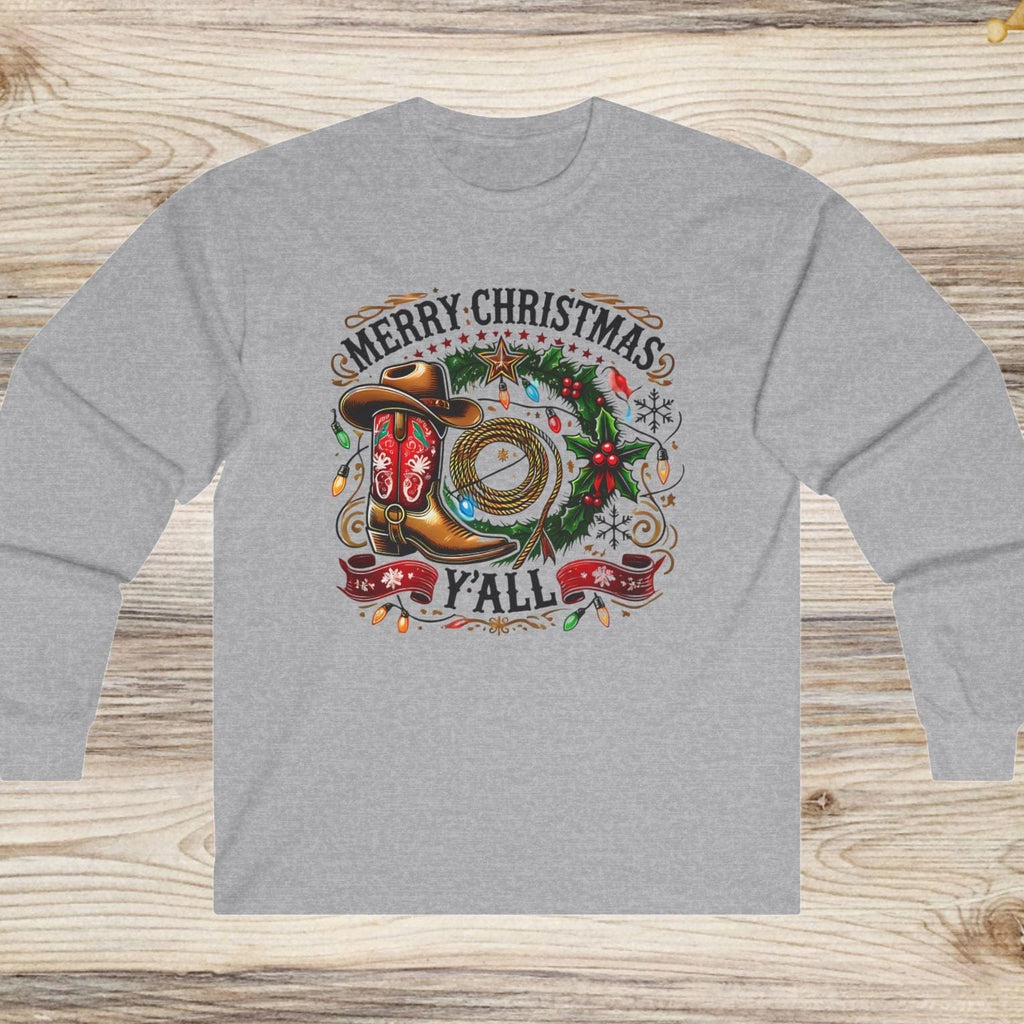 Unisex Long Sleeve Tee -Merry Christmas