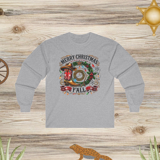 Unisex Long Sleeve Tee -Merry Christmas