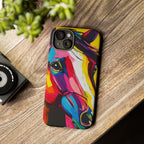 Abstract Colorful Horse Phone Case