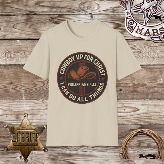 Cowboy Up for Christ T-Shirt