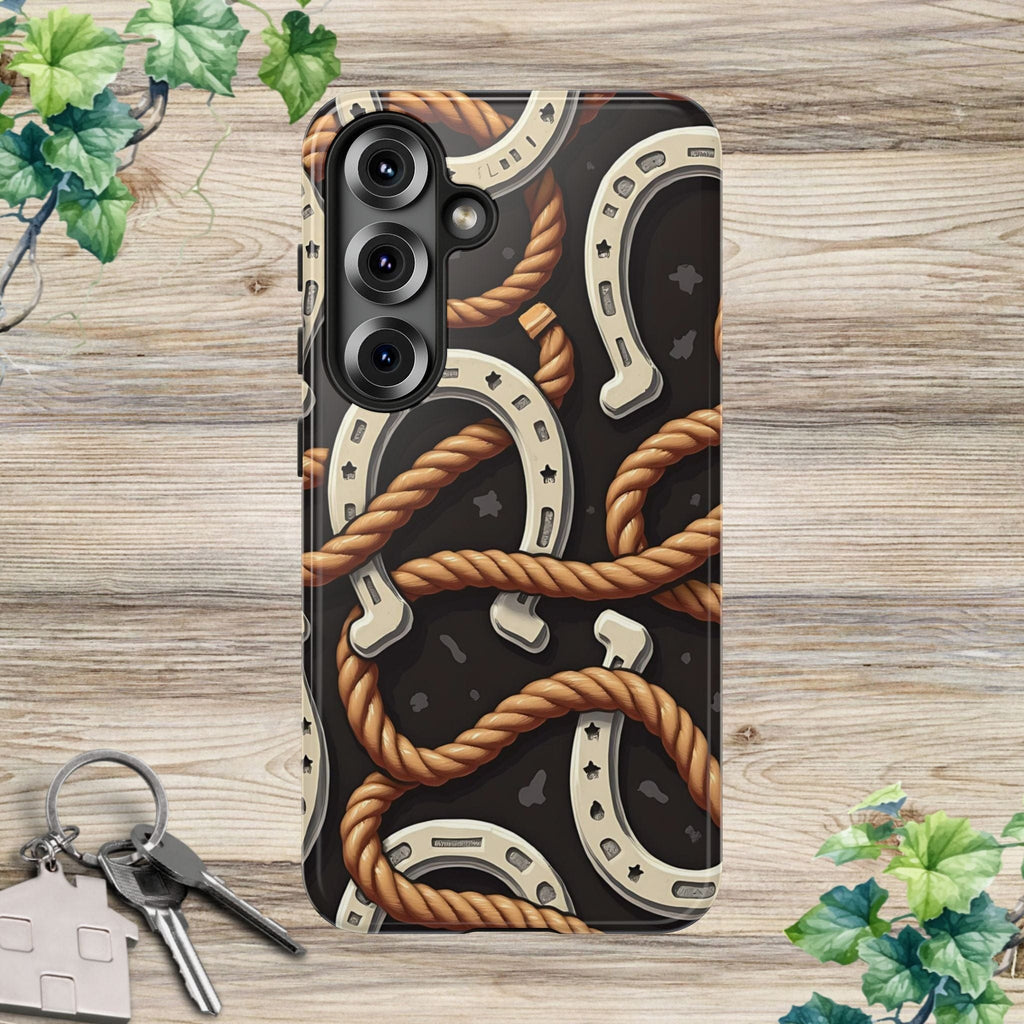Horseshoes and Ropes-Phone Case