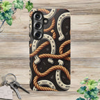 Horseshoes and Ropes-Phone Case