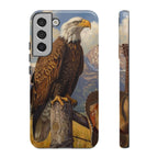 Vintage Bald Eagle Patriotic Phone Case