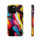 Abstract Colorful Horse Phone Case