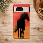 Sunset Spirit Horse Phone Case