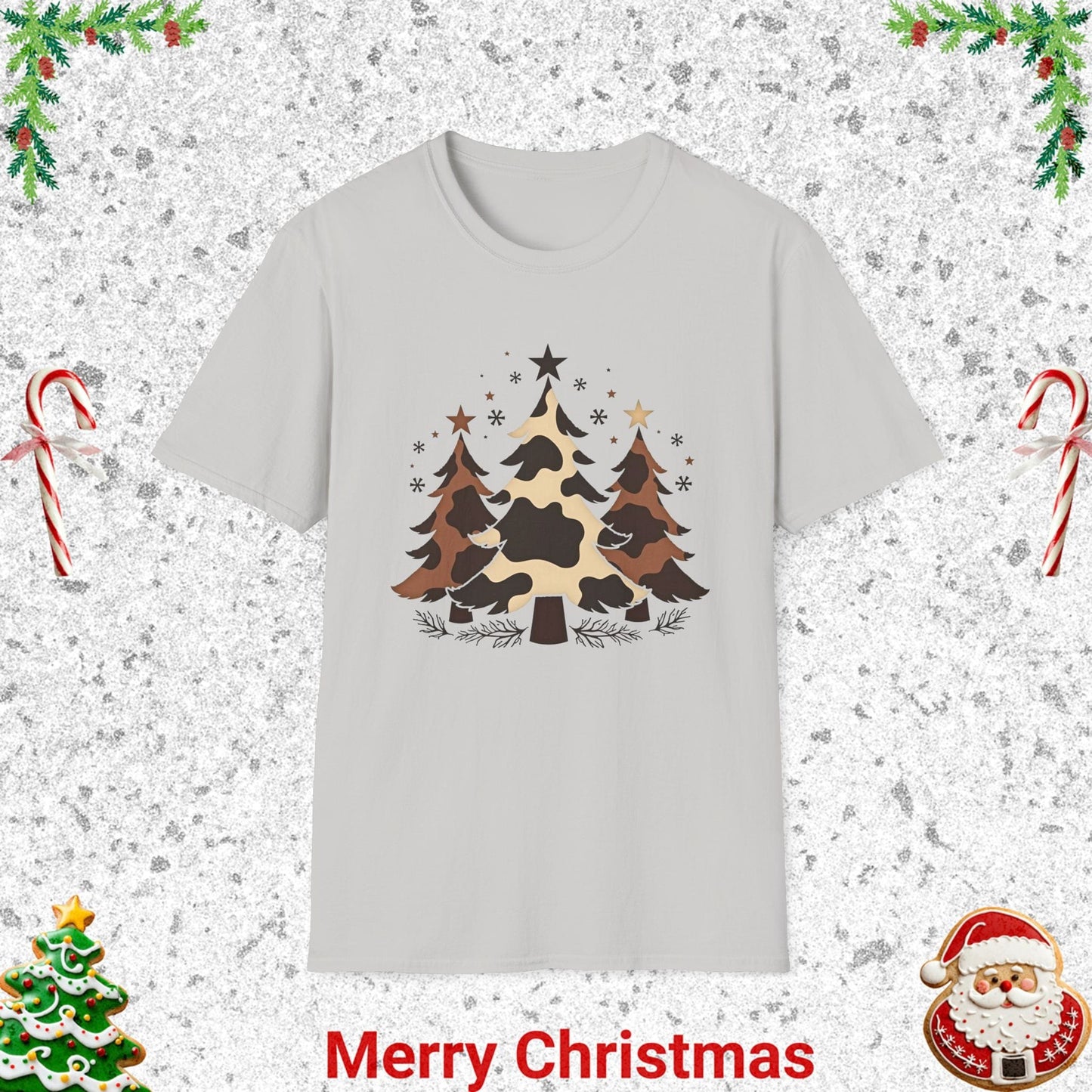 Softstyle Unisex T-Shirt - Cowboy trees