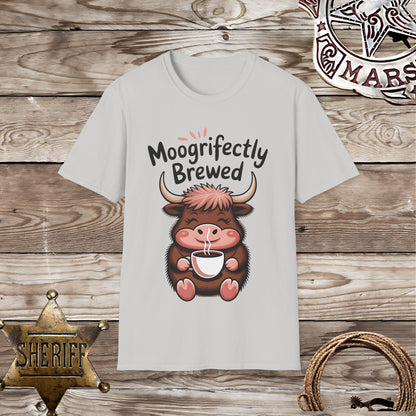 Purrfectly Brewed Unisex T-Shirt –