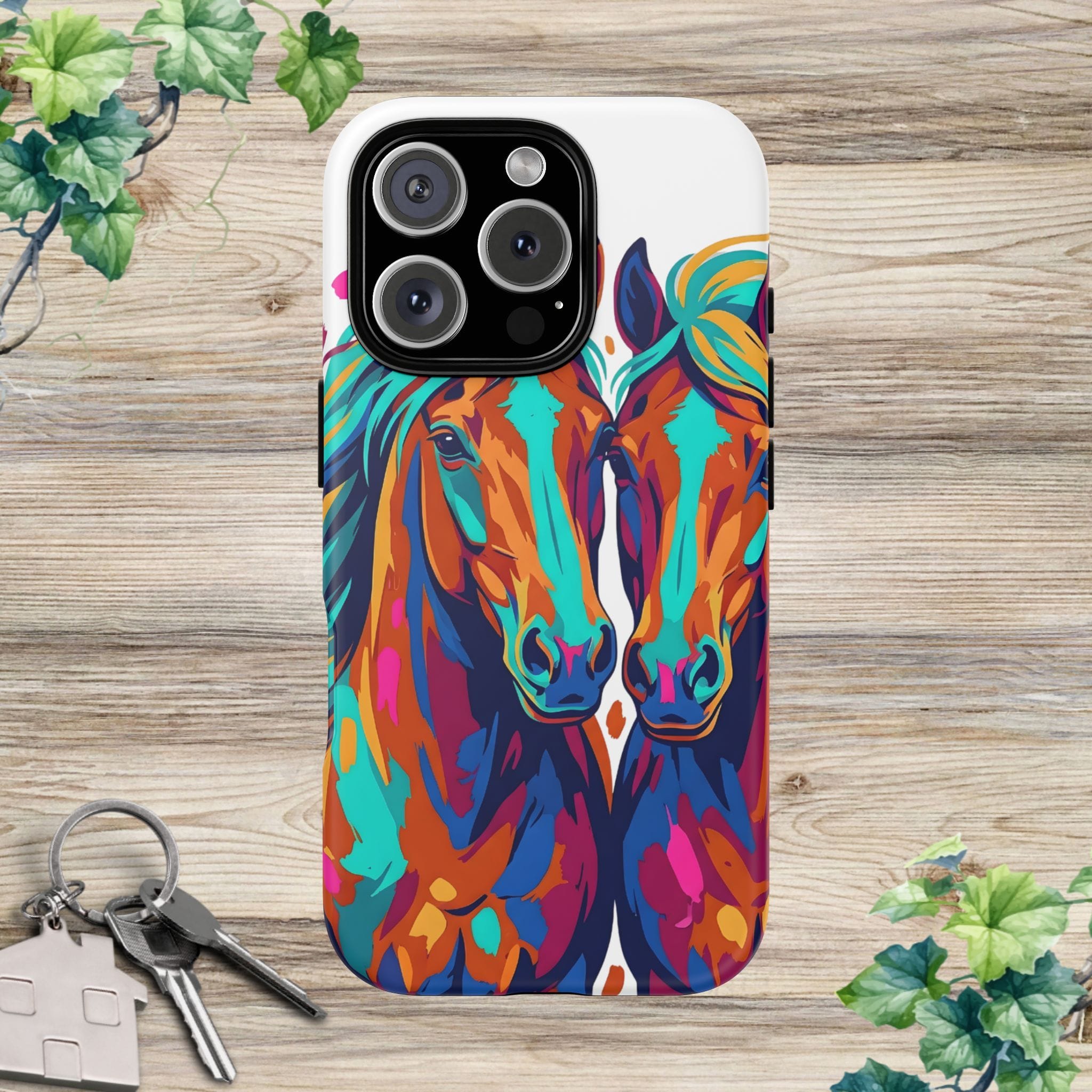 Vibrant Pop Art Equine Phone Case