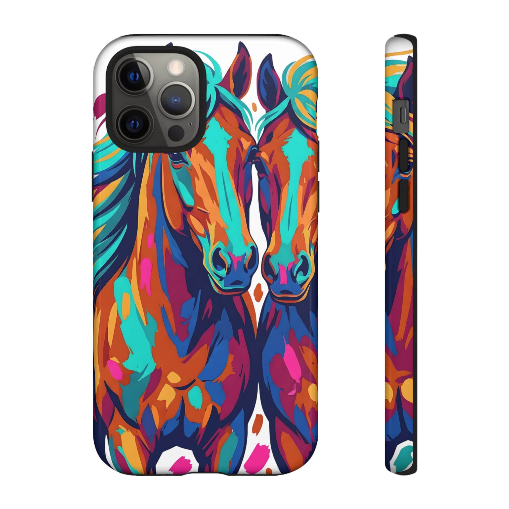 Vibrant Pop Art Equine Phone Case