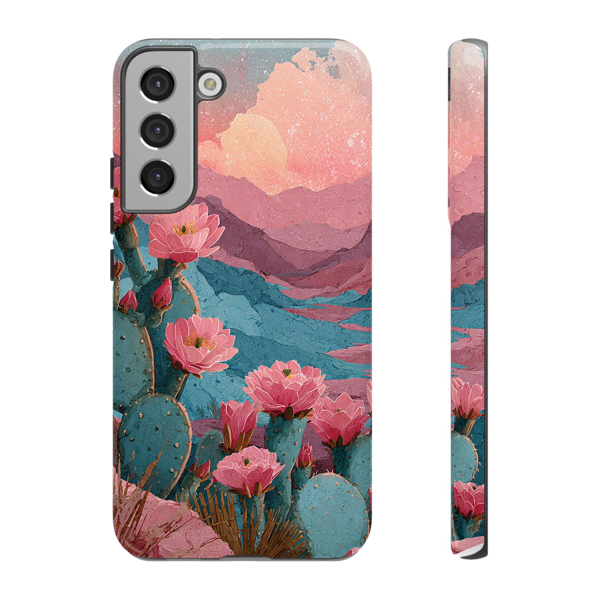 Desert Bloom Sunset Phone Case