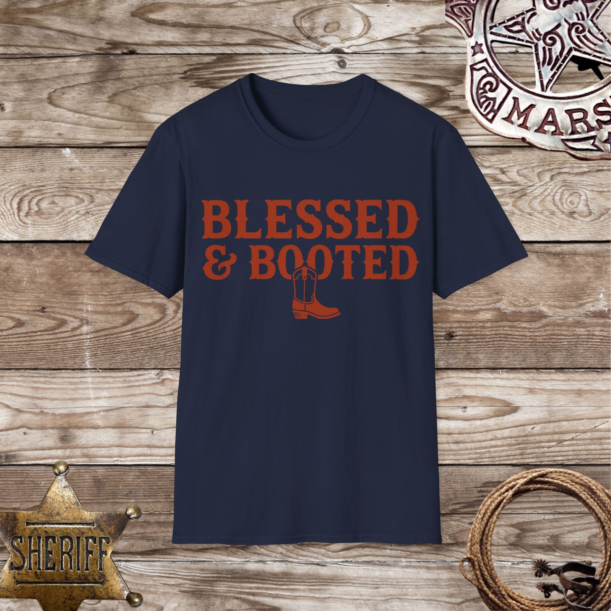 Blessed & Booted Western T-Shirt