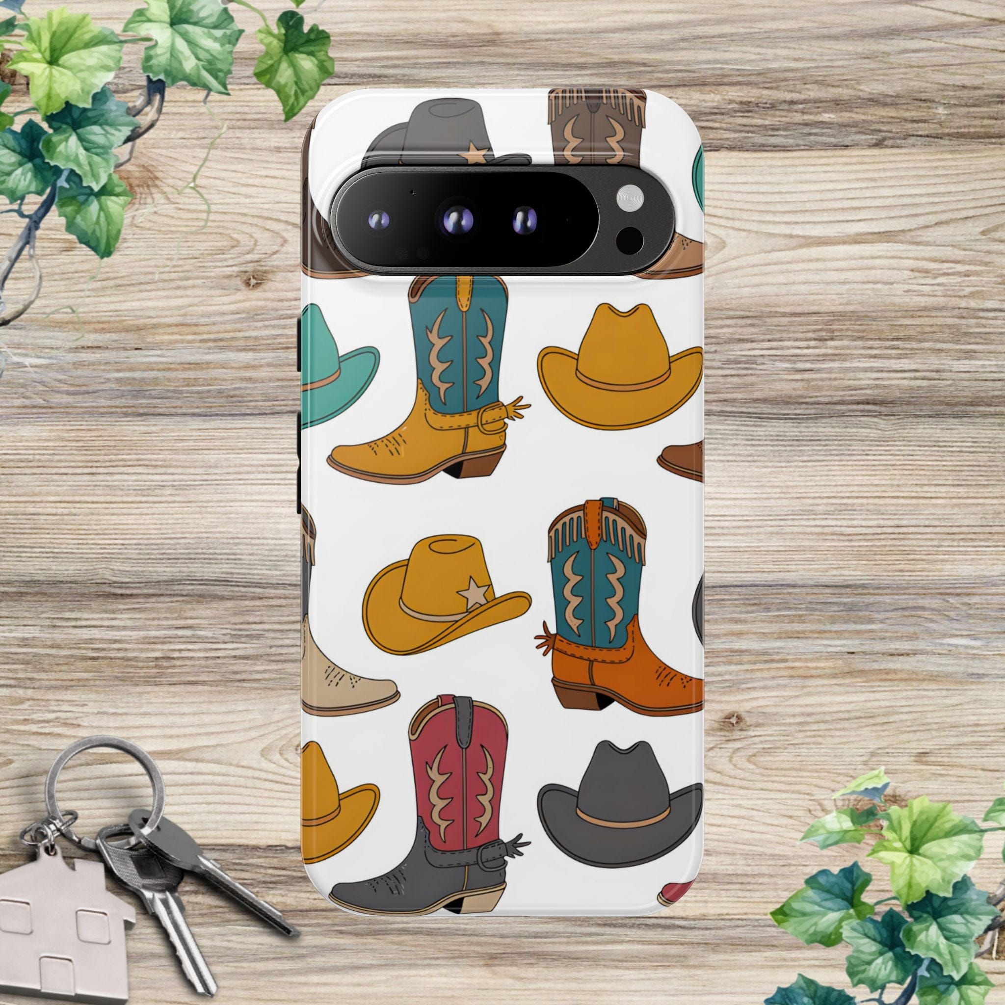 Hat & Boots Phone Cases