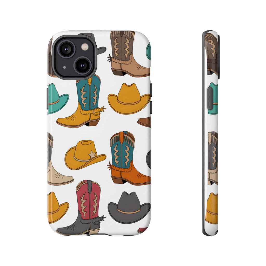 Hat & Boots Phone Cases