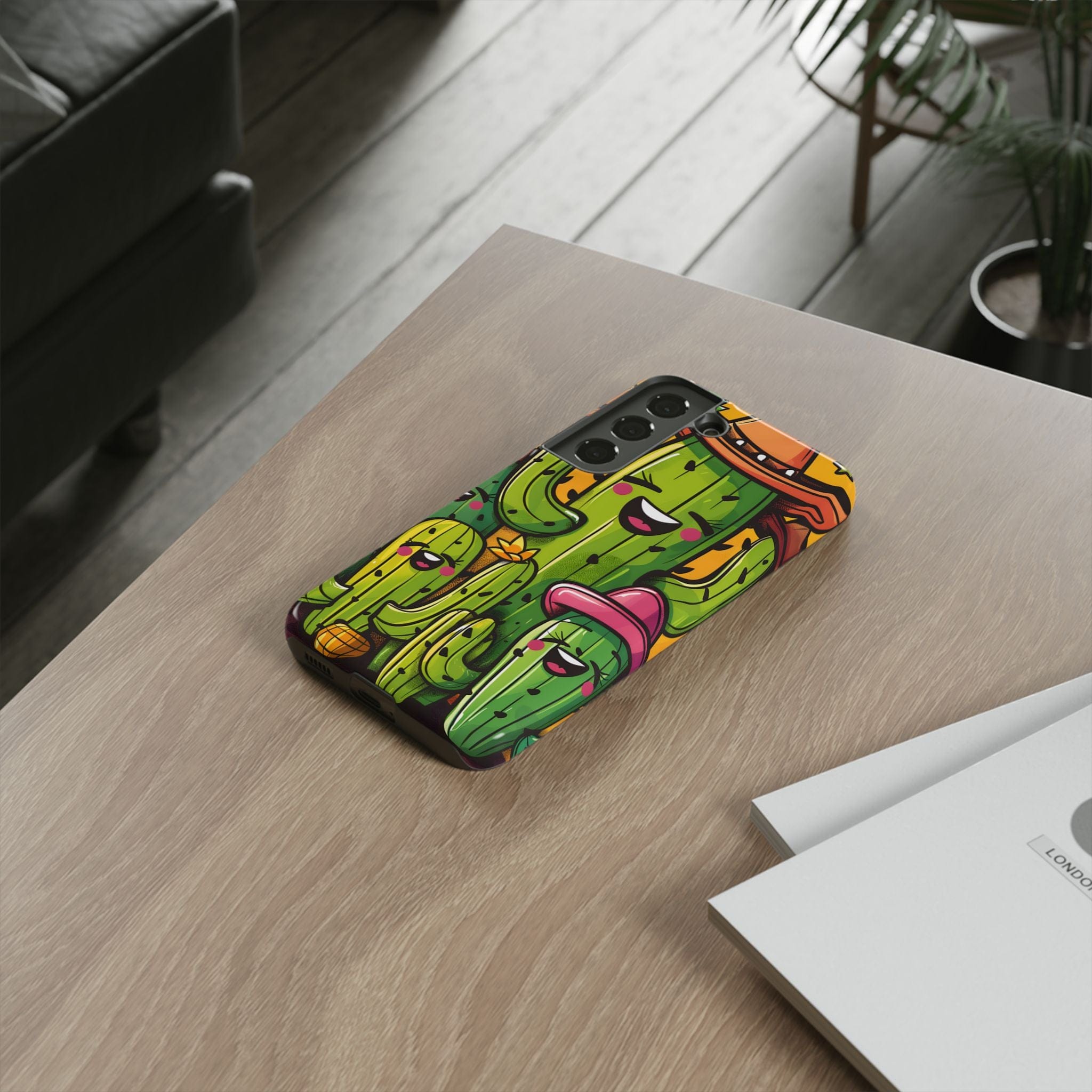 Happy Cactus Crew Phone Case