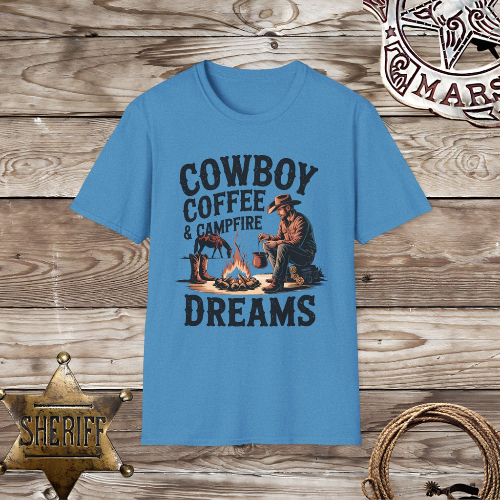 Coffe and Campfire-T-Shirt