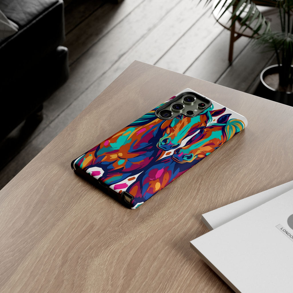 Vibrant Pop Art Equine Phone Case