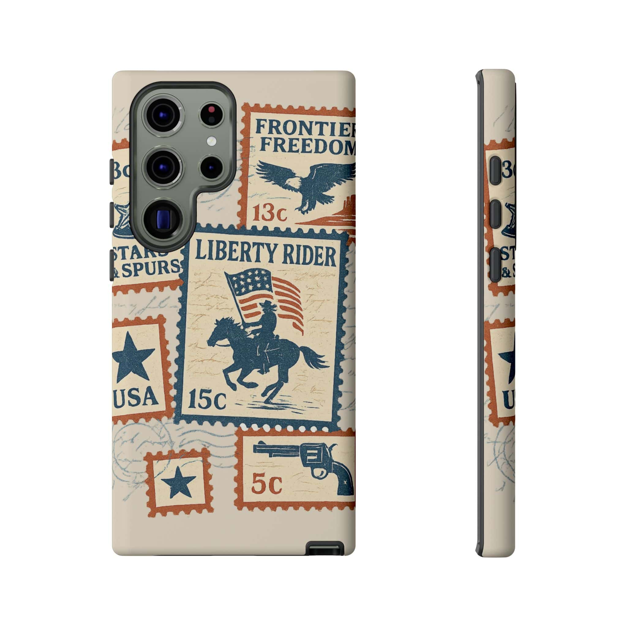 Liberty Rider Vintage Western Patriotic Phone Case
