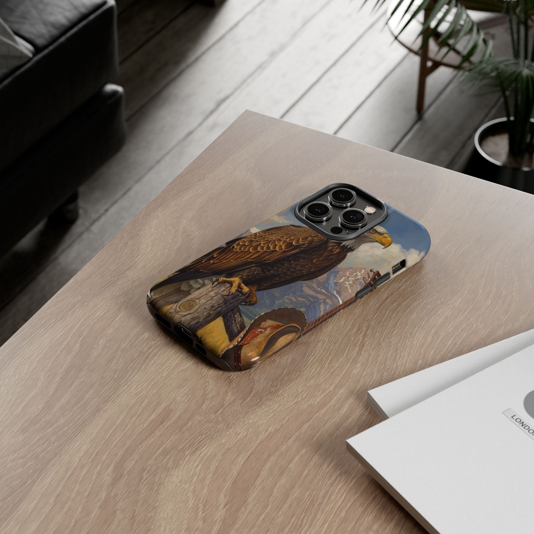 Vintage Bald Eagle Patriotic Phone Case