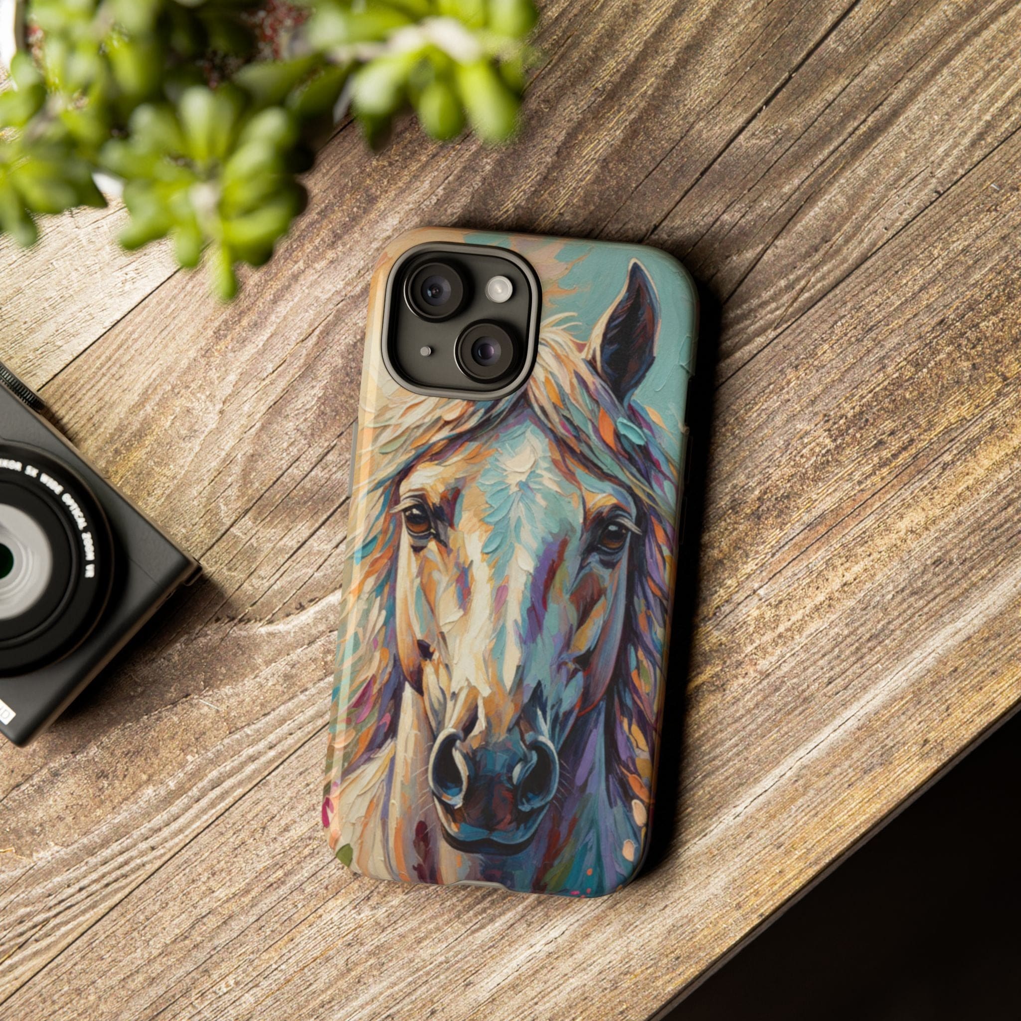 Blooming Spirit Horse Phone Case
