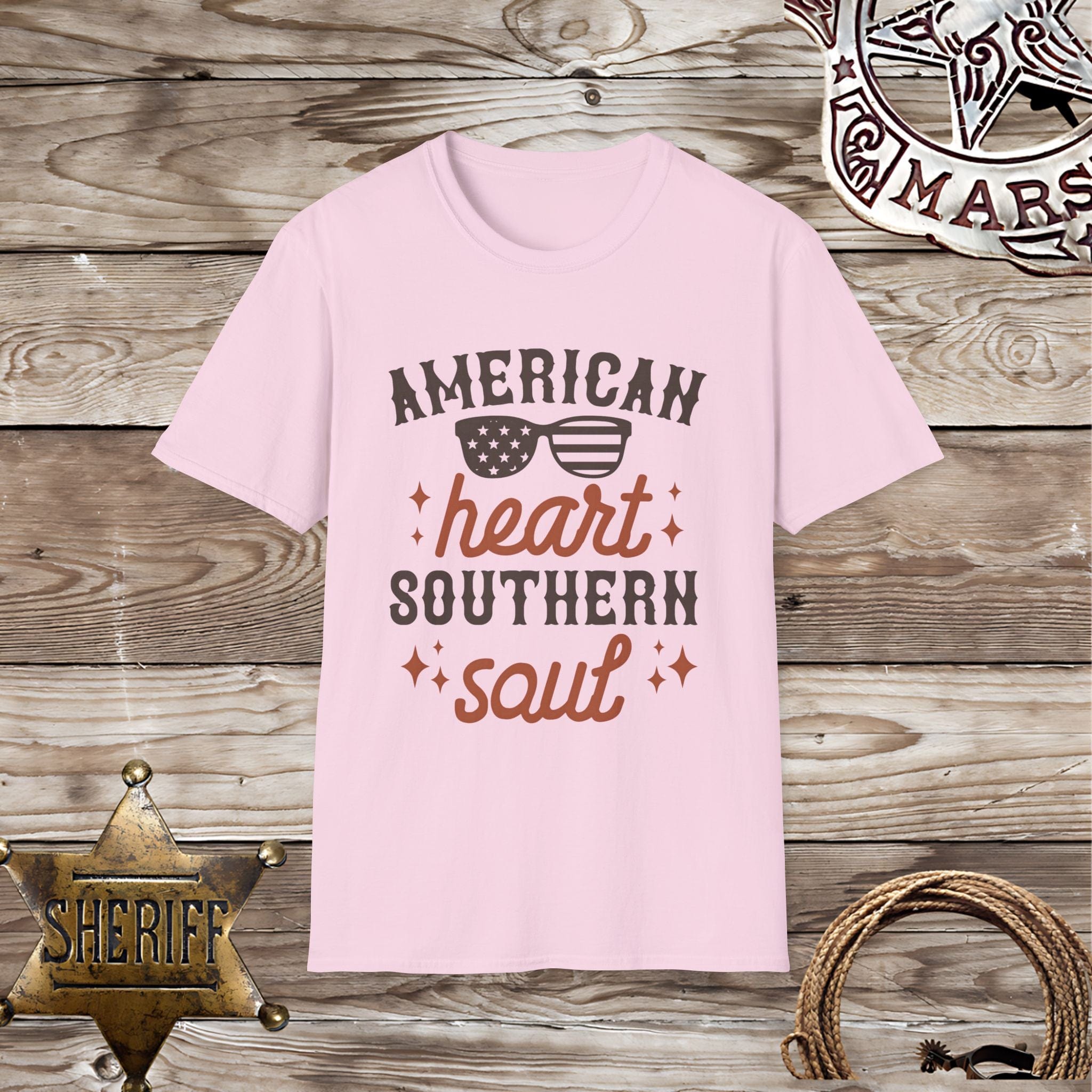 American Heart Southern Charm-T-Shirt