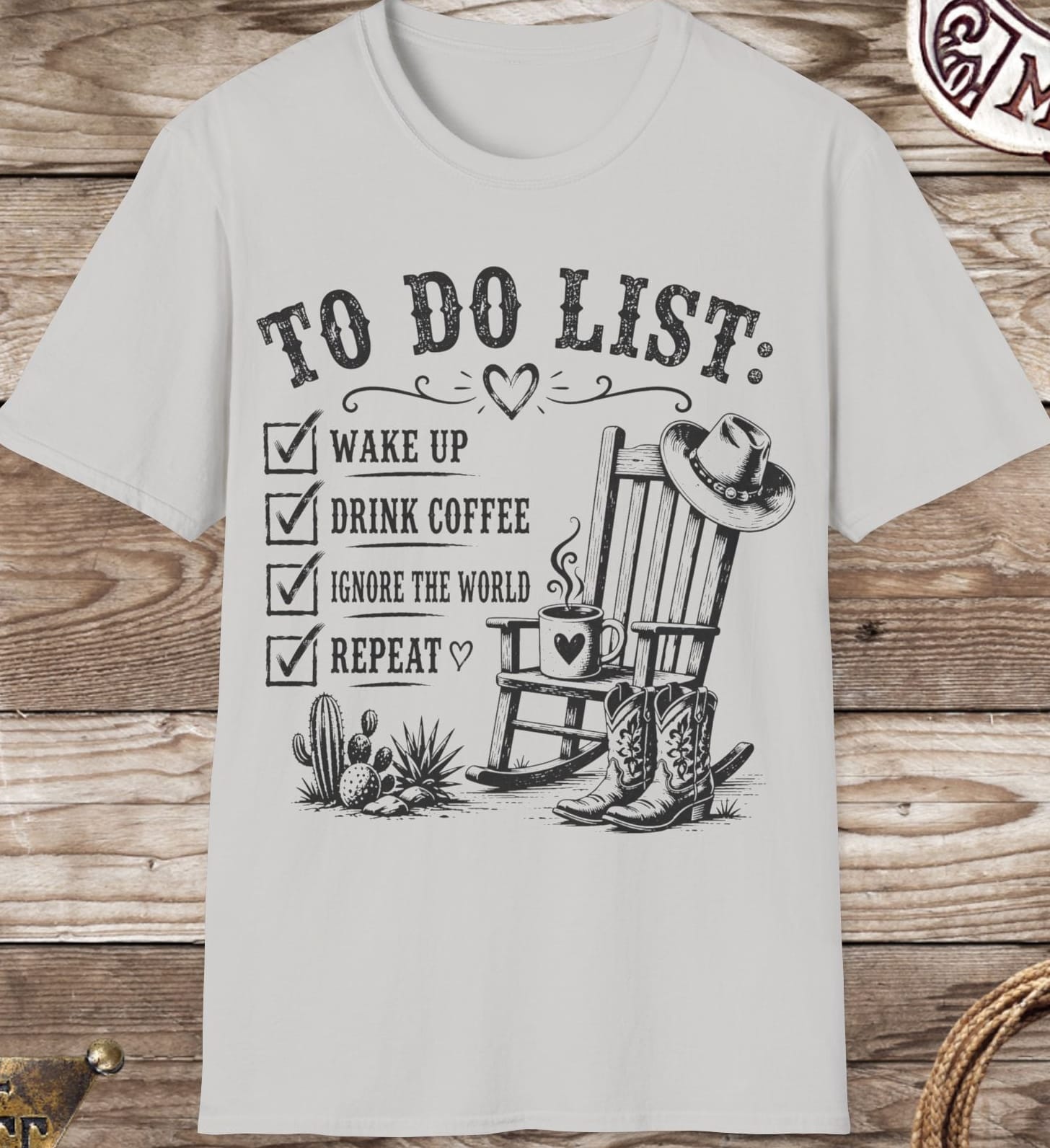 To Do List Coffee T-Shirt —