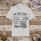To Do List Coffee T-Shirt