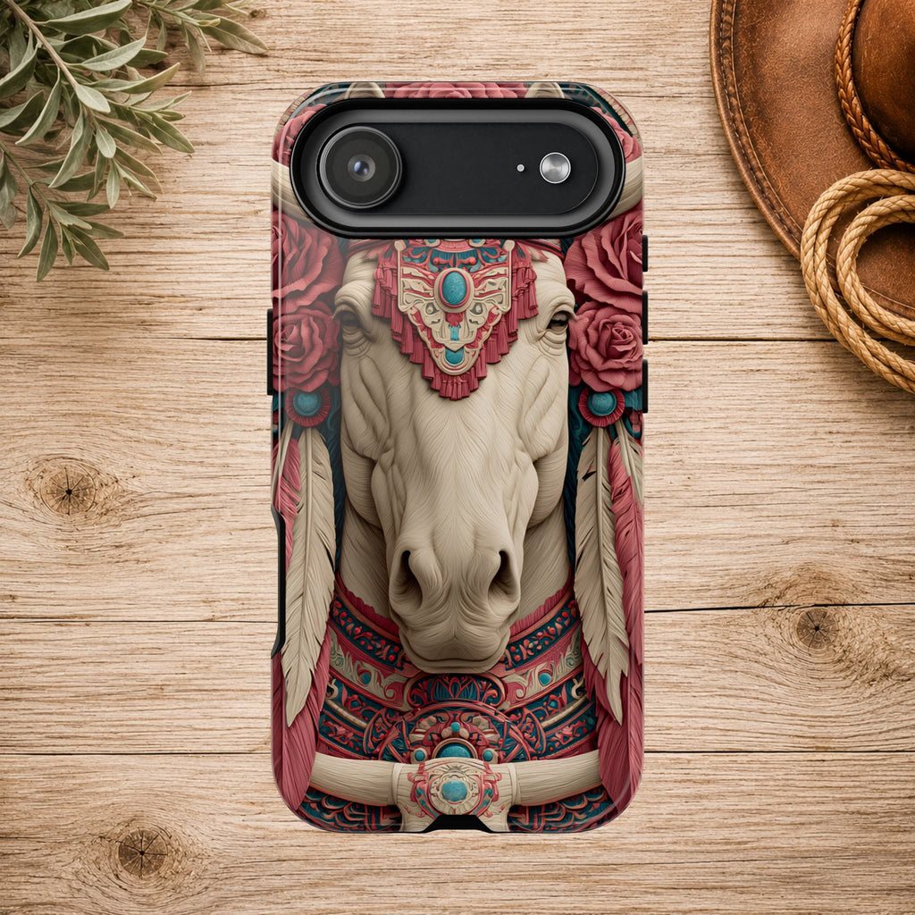 Boho Bull Phone Case