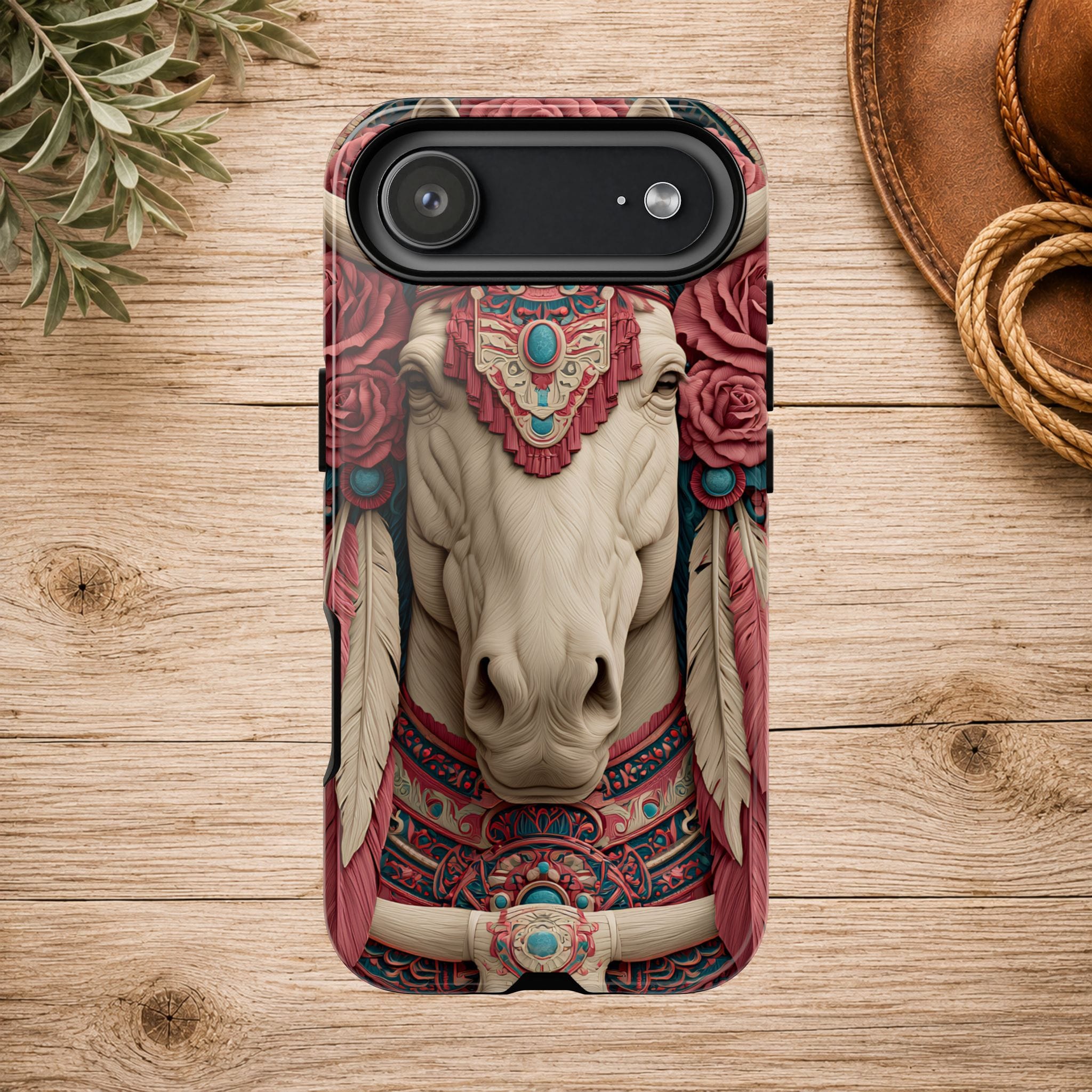 Boho Bull Phone Case