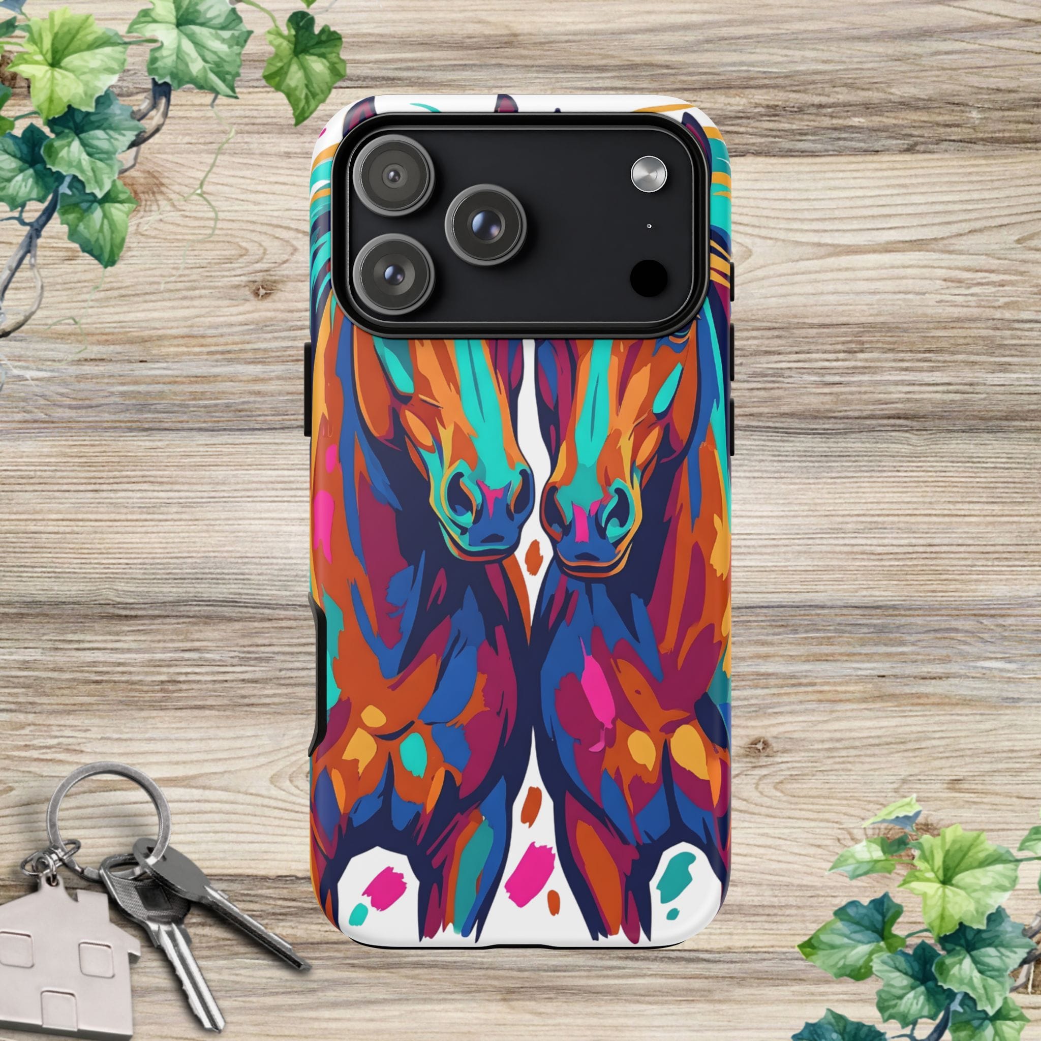Vibrant Pop Art Equine Phone Case