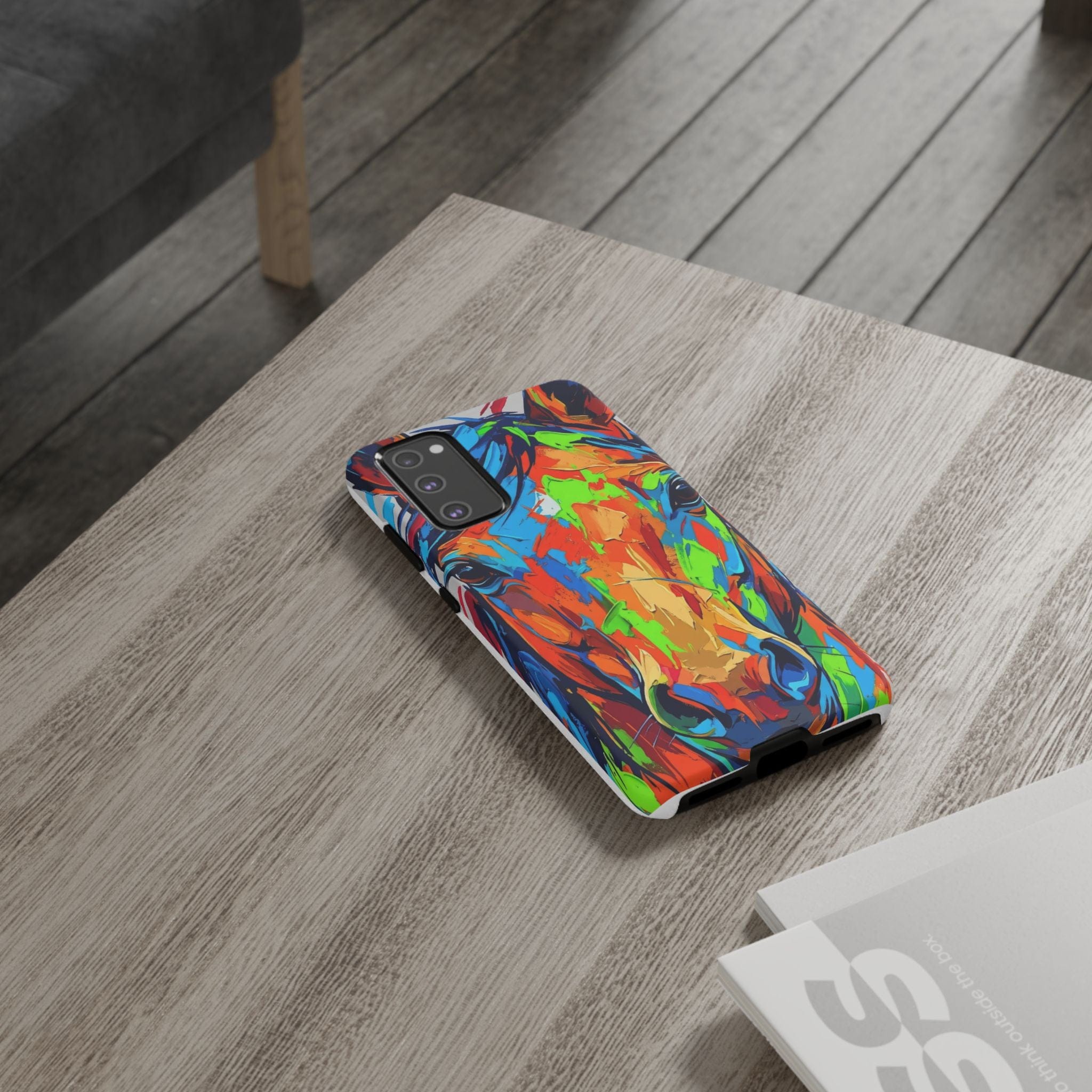 Colorful Abstract Horse Phone Case