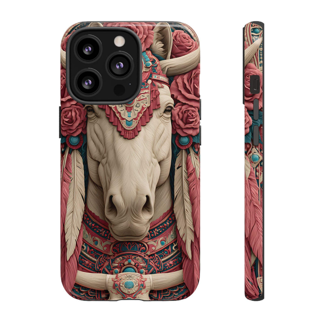 Boho Bull Phone Case