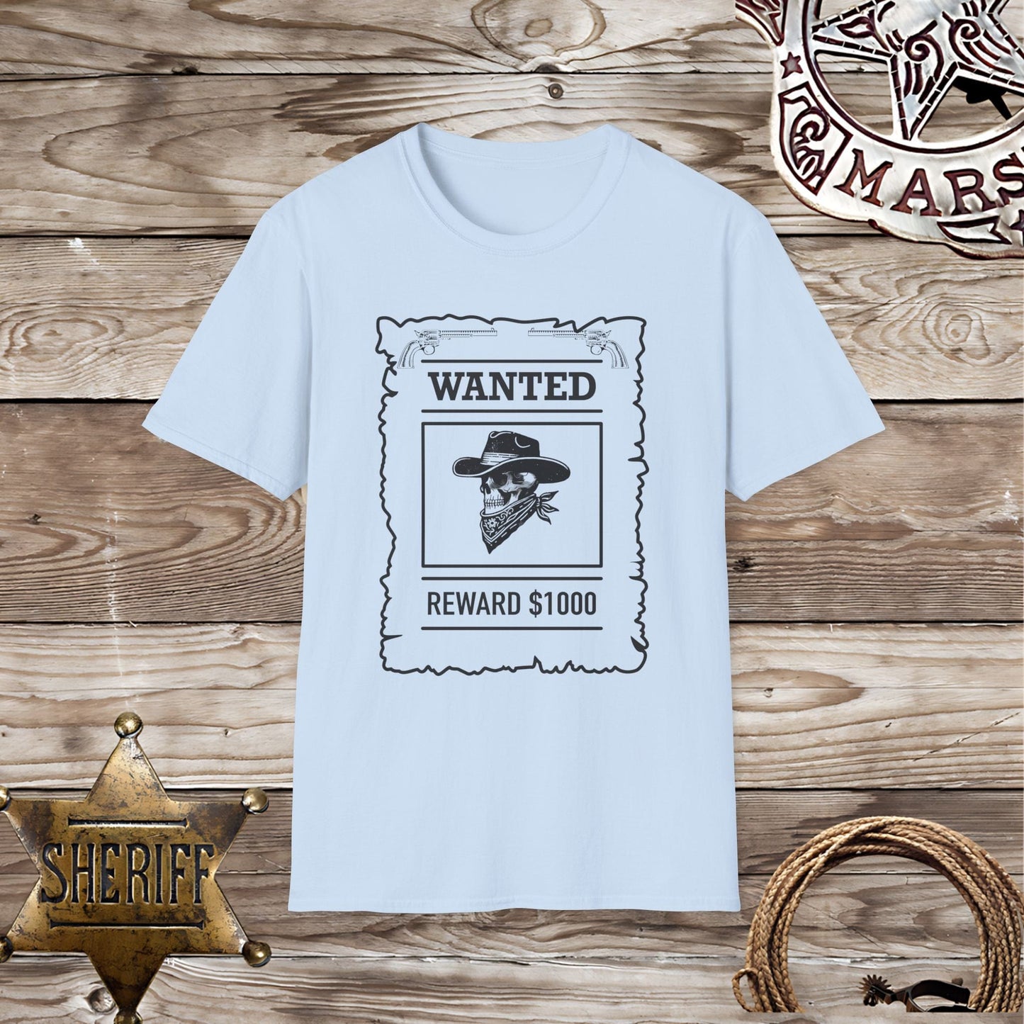 Softstyle Unisex T-Shirt: Wanted