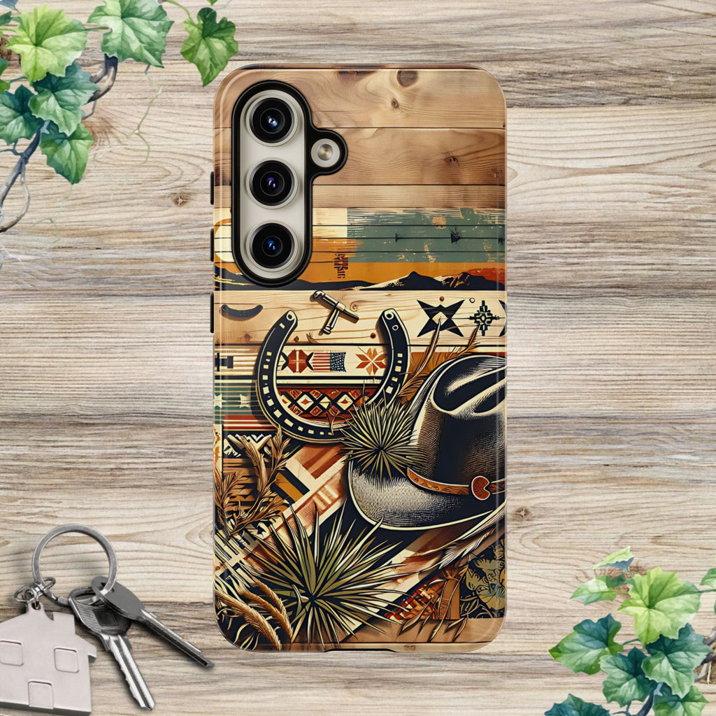 Hat and Horseshoes -Phone Case