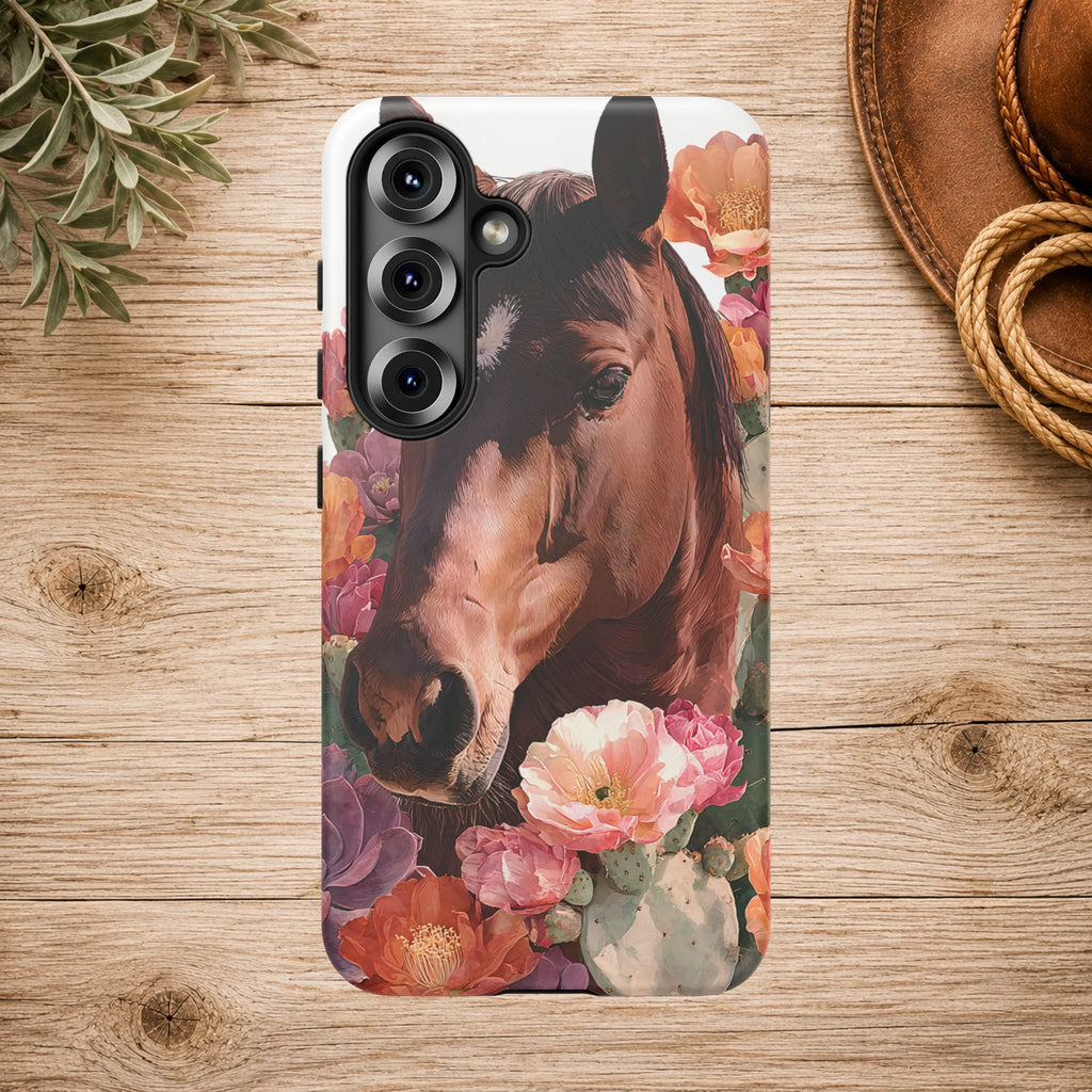 Horse Floral Phone Case