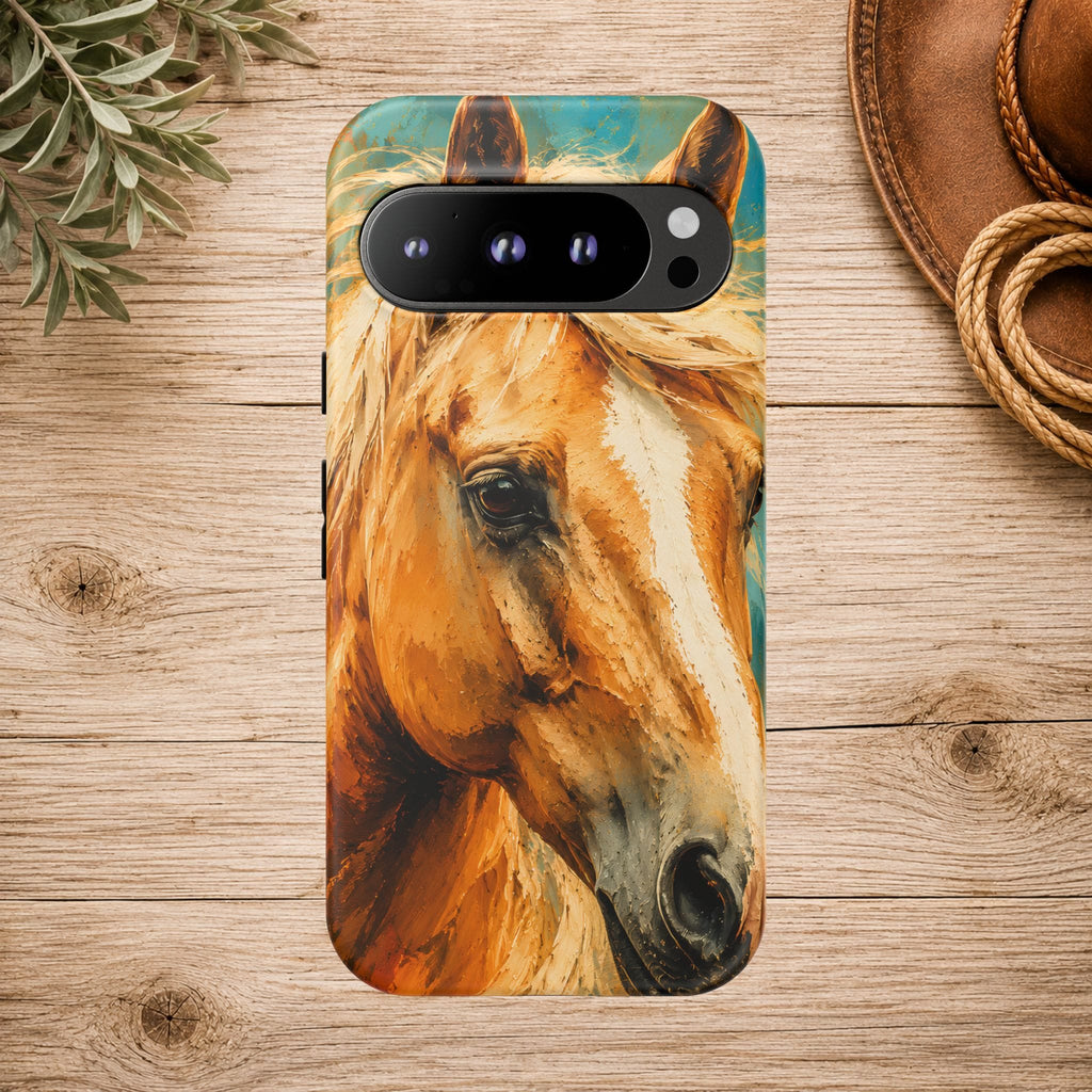 Golden Spirit Horse Phone Case