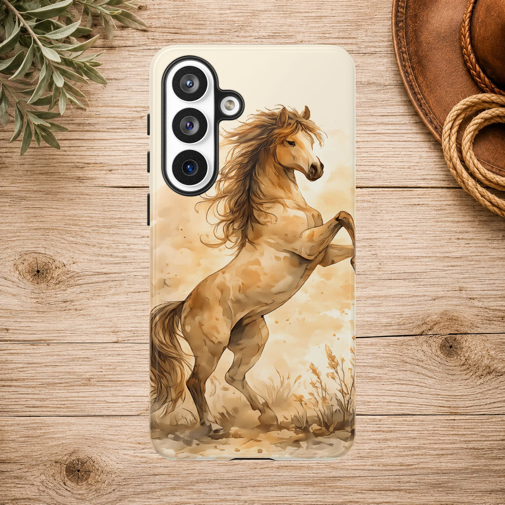 Horse Rearing Tough Phone Case