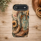 Rustique Sunflower Western iPhone Cover