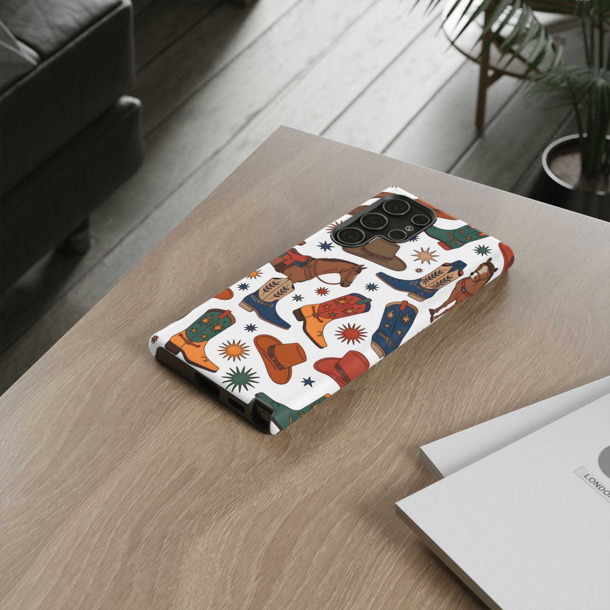 Cowboy Boots, Hats & Horses Phone Case