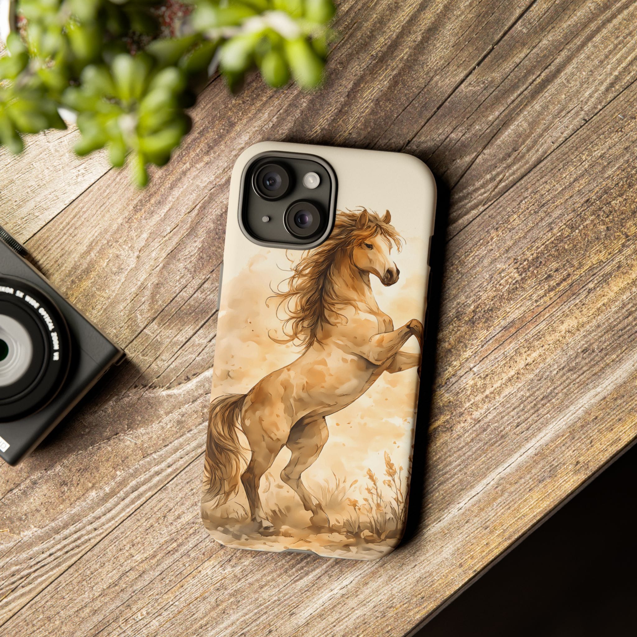 Horse Rearing Tough Phone Case