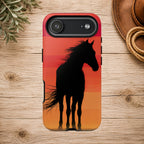 Sunset Spirit Horse Phone Case
