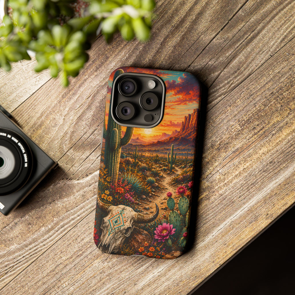 Southwest Desert Sunset Phone Case
